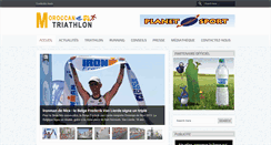Desktop Screenshot of moroccan-triathlon.com